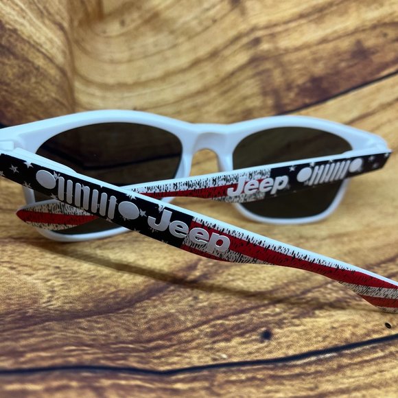Jeep Other - Jeep Sunglasses American Flag Forth of July Red White Blue USA NEW Custom Made